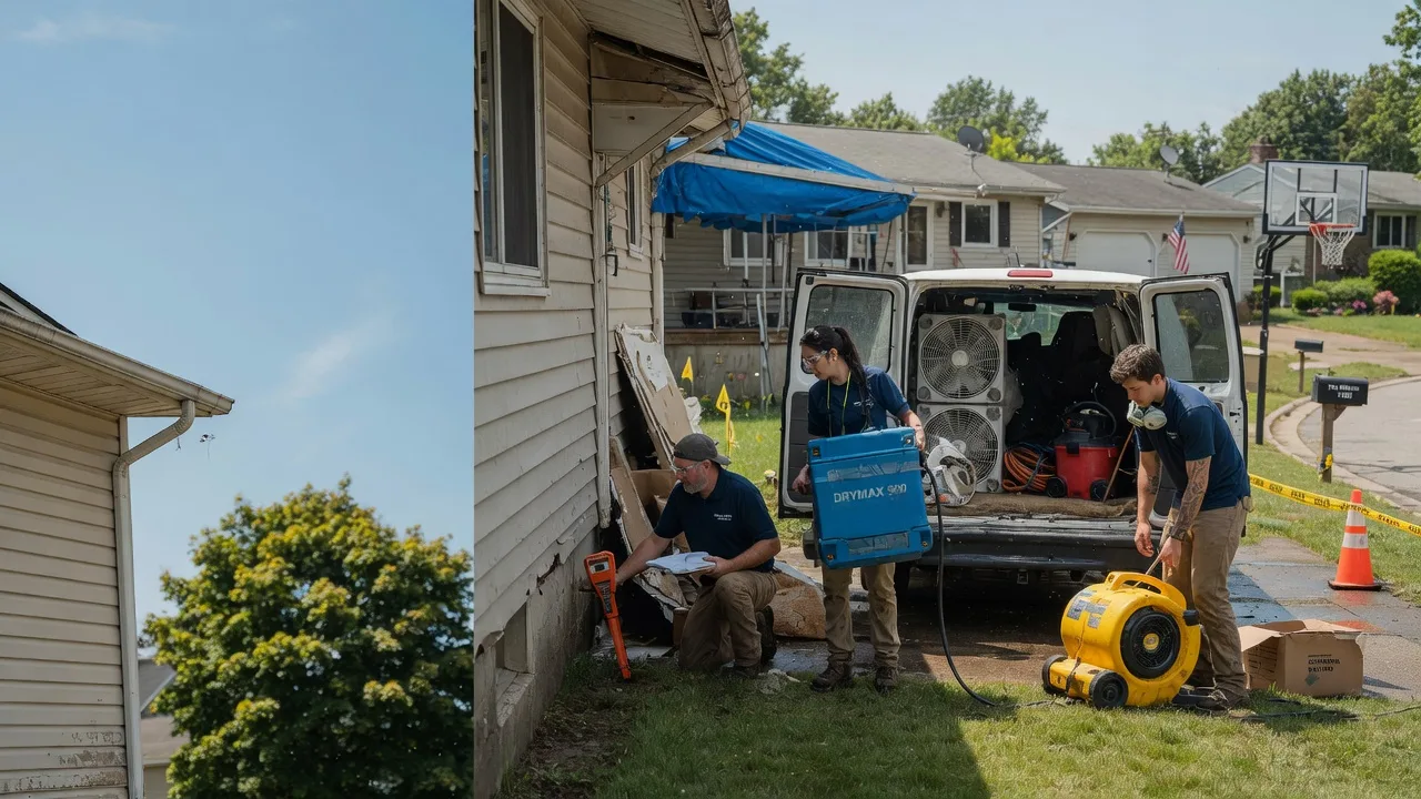 Ceiling Leak Cleanup in Marietta, MN near me